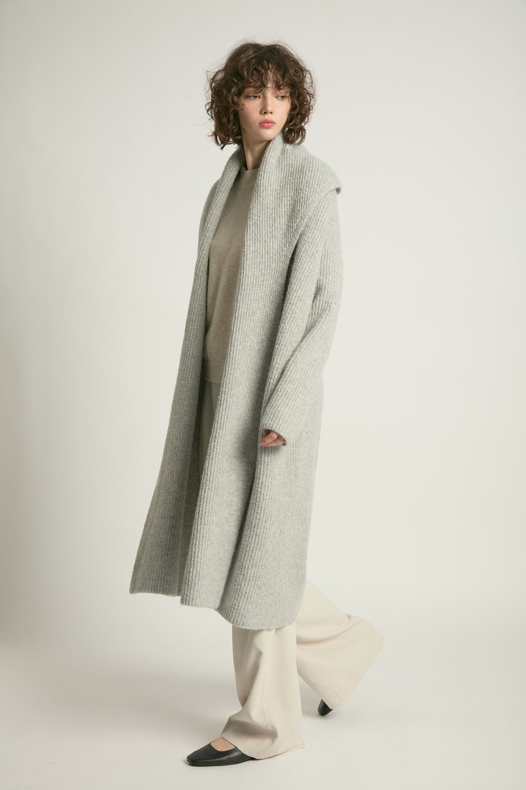 Wide Shawl Collared Cardigan – Wholesale Common Knit