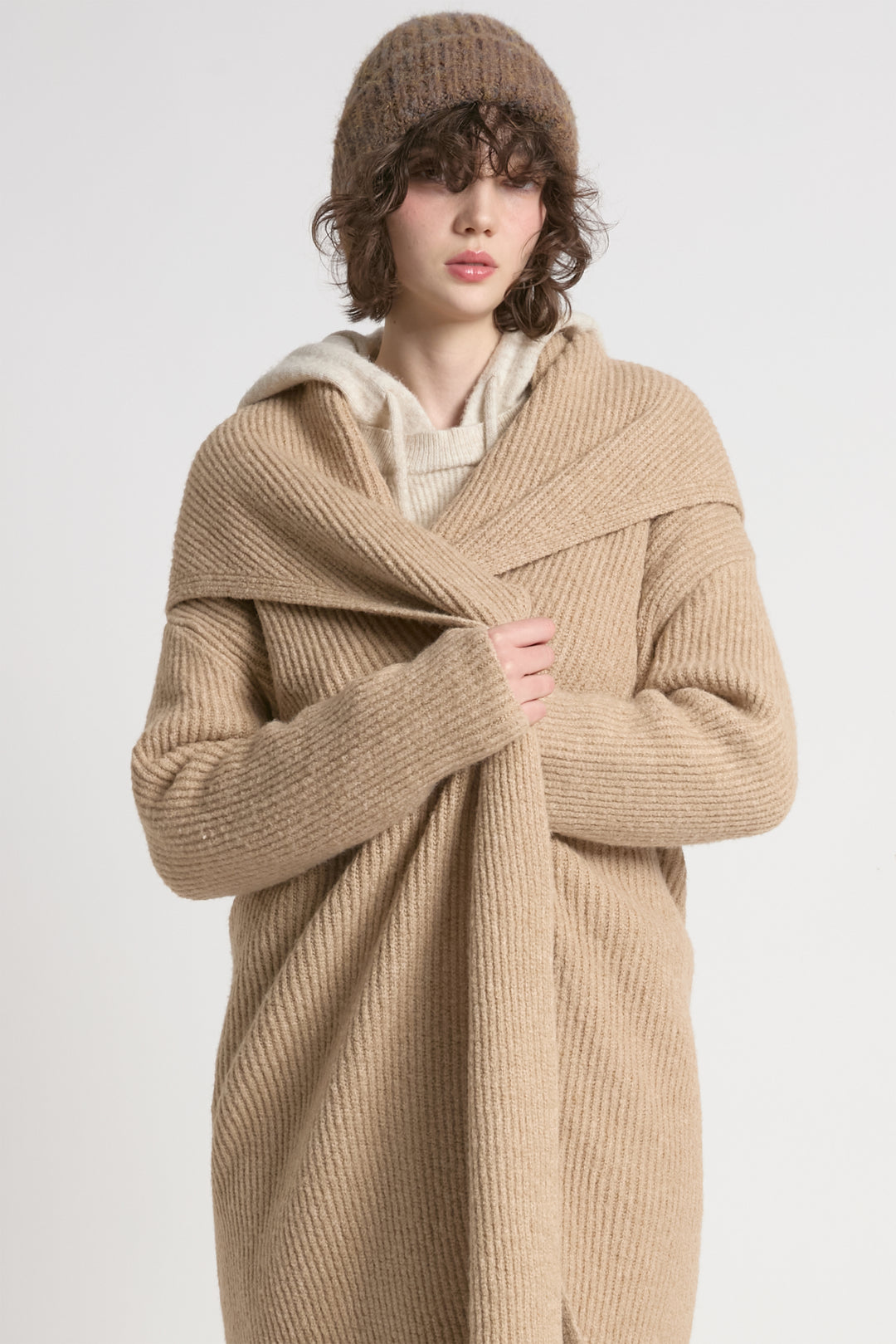 Wide Shawl Collared Cardigan – Wholesale Common Knit